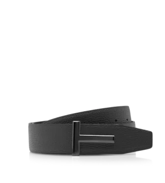 Graanleer T Icon-riem