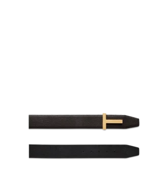 Graanleer T Icon-riem