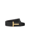 Graanleer T Icon-riem