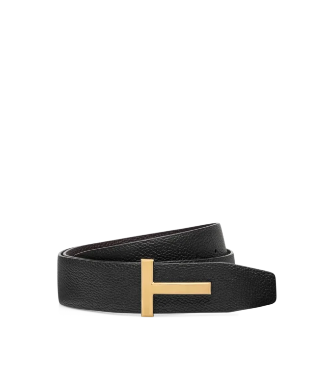 Graanleer T Icon-riem