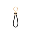 Graanleer T-lus sleutelhanger