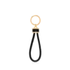 Graanleer T-lus sleutelhanger