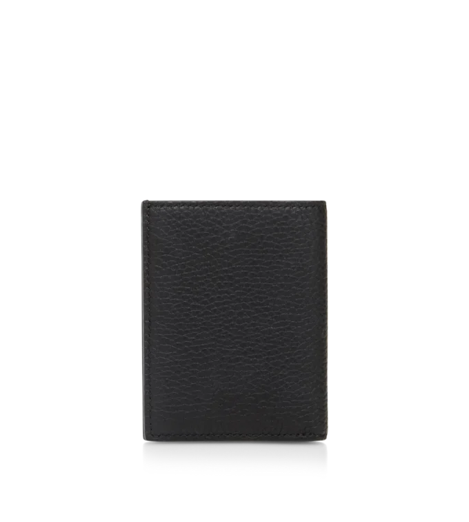 Grain Leather Folding Cardholder Grain Leather Folding Cardholder