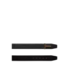 Grain Leather Insert Buckle T Belt
