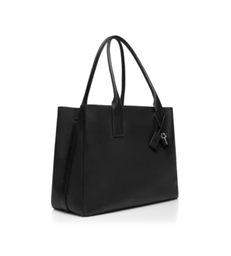 Grain Leather T-Line East-West Tote
