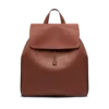 Grain Leather T-Line Flap Backpack Grain Leather T-Line Flap Backpack