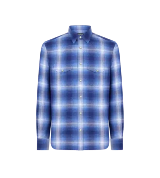 Grand Degrade Check Western Shirt