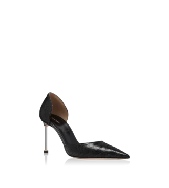 halfglanzende python spire d orsay pumps met print 2 330x367 - Halfglanzende Python Spire D'Orsay-pumps met print