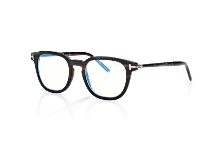 Horn Square Blue Block Opticals Horn Square Blue Block Opticals