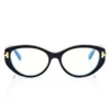 Icon Blue Block Oval Opticals