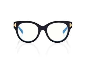 Icon Blue Block ronde optische bril