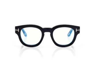 Icon Blue Block ronde optische bril