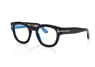 Icon Blue Block ronde optische bril