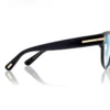 Icon Blue Block ronde optische bril