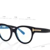 Icon Blue Block ronde optische bril