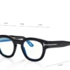 Icon Blue Block ronde optische bril