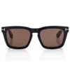 Icon Blue Block Square Opticals met clip-on zonnebril