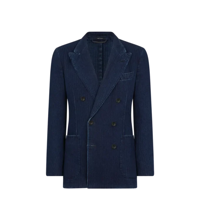 Indigo visgraatjas Indigo visgraatjas
