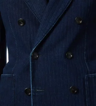 Indigo visgraatjas