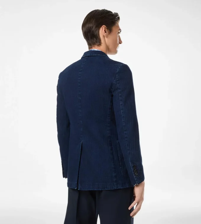Indigo visgraatjas Indigo visgraatjas