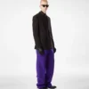 Kasjmier broek met dubbele split Kasjmier broek met dubbele split