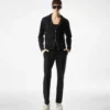 Kasjmier hoodie met ritssluiting