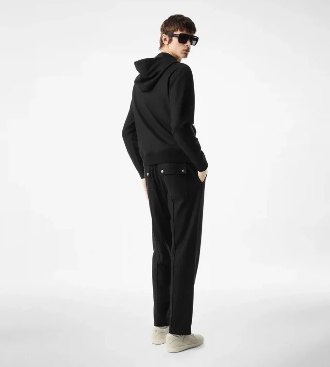 Kasjmier hoodie met ritssluiting