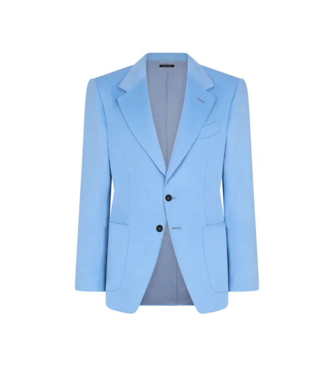 Kasjmier twill Shelton-jasje