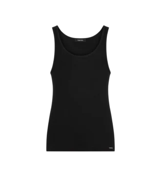 Katoenen modal rib tanktop