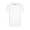 Katoenen modal T-shirt met ronde hals