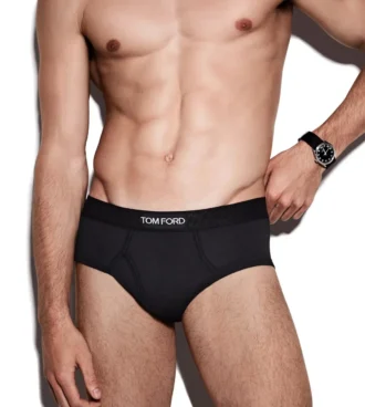 Katoenen modale slips