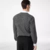 Katoenen overhemd met diamantprint en klassieke pasvorm Katoenen overhemd met diamantprint en klassieke pasvorm