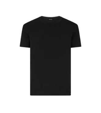 Katoenen T-shirt met ronde hals Katoenen T-shirt met ronde hals