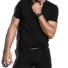 Katoenen T-shirt met ronde hals Katoenen T-shirt met ronde hals