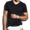 Katoenen T-shirt met V-hals Katoenen T-shirt met V-hals