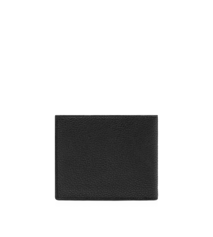Klassieke bifold portemonnee van graanleer Klassieke bifold portemonnee van graanleer