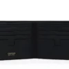 Kleine graanleren bifold portemonnee