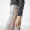 Knie-lange rok met kanten inzetstukken Knie-lange rok met kanten inzetstukken