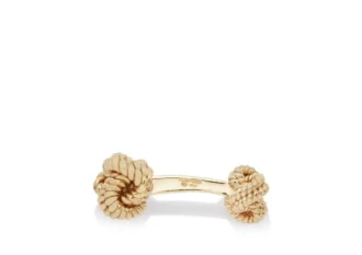Knoop manchetknopen Knoop manchetknopen