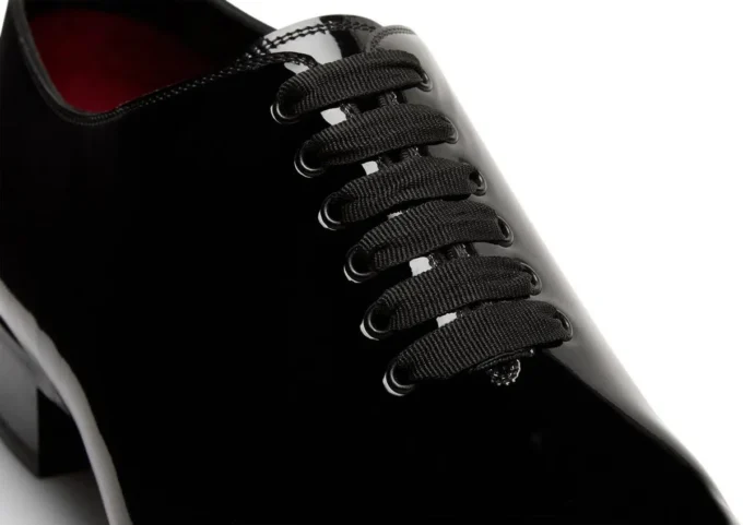 Lakleren Elkan veterschoen Lakleren Elkan veterschoen