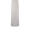 Lange rok met ribstof en micropailletten Lange rok met ribstof en micropailletten