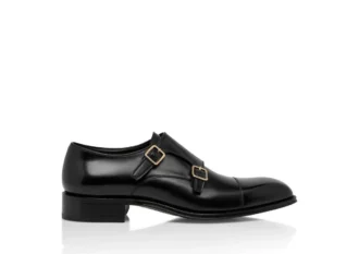 Leren Claydon monkstrap
