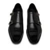 Leren Claydon monkstrap