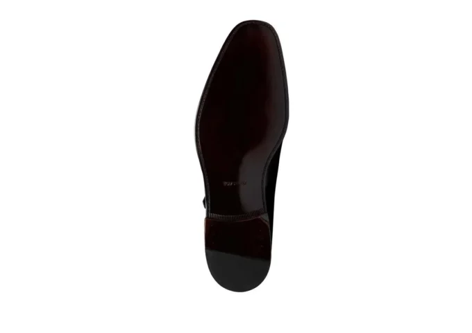 Leren Claydon monkstrap