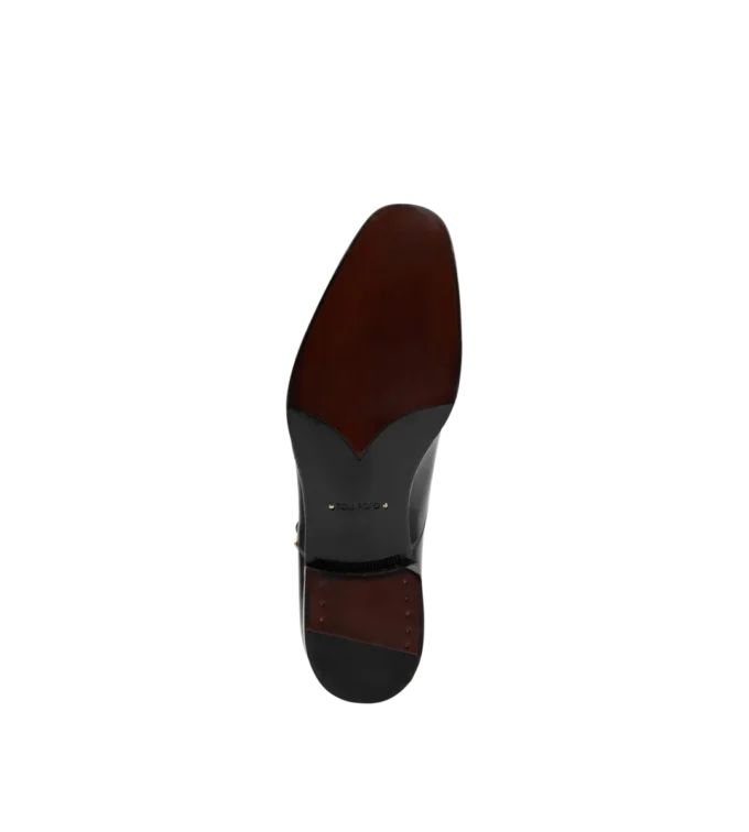 Leren Edgar Single Monk Strap