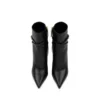 Leren enkellaars met hangslot Leren enkellaars met hangslot