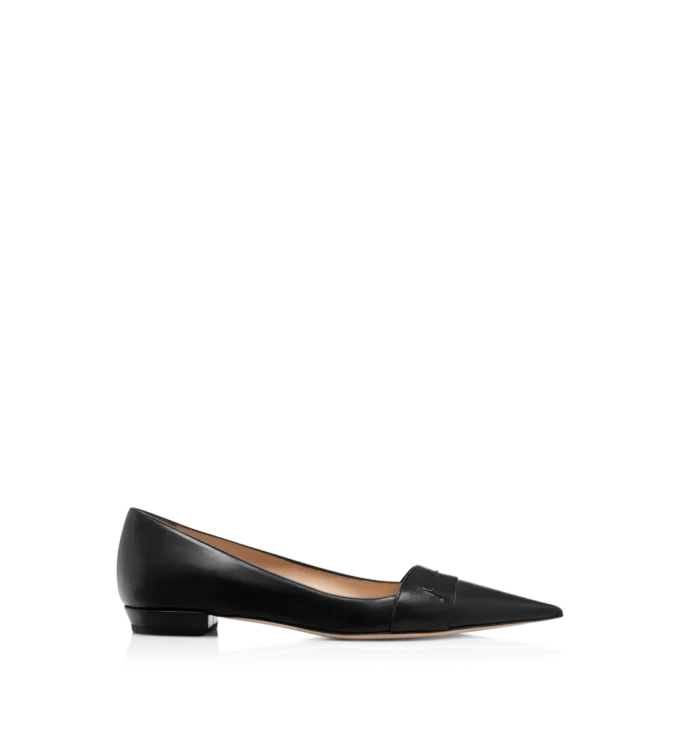 Leren Eva-ballerina Leren Eva-ballerina
