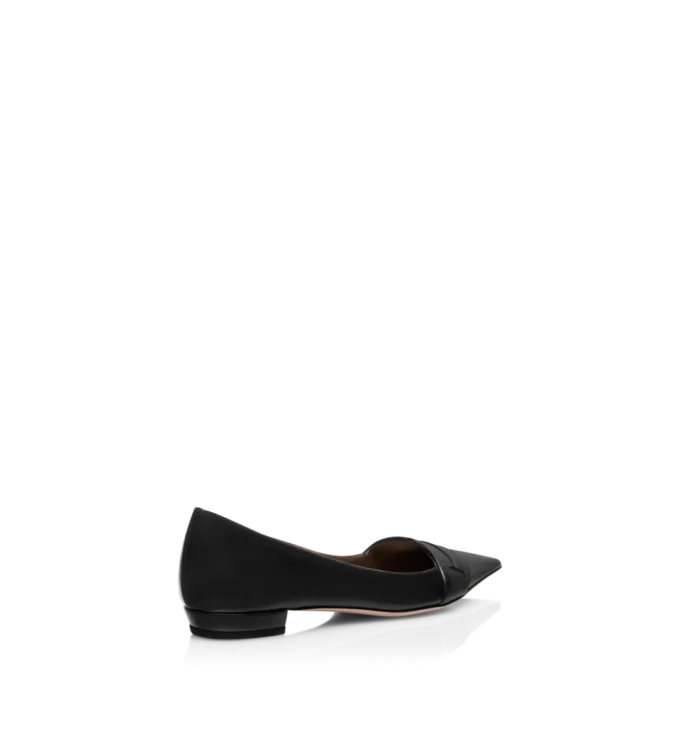 Leren Eva-ballerina Leren Eva-ballerina