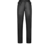 Leren motorbroek met structuur Leren motorbroek met structuur