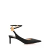 Leren Padlock Slingback Leren Padlock Slingback